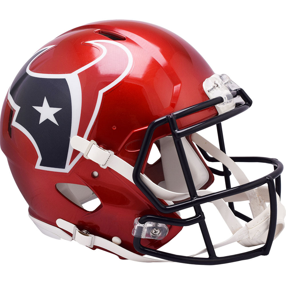 Houston Texans Riddell Speed Authentic Helmet - Red Alternate
