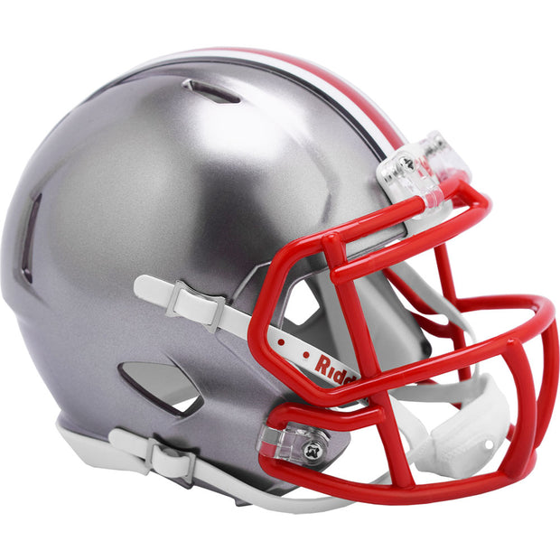 OSU Buckeyes Flash Riddell Speed Mini Football Helmet
