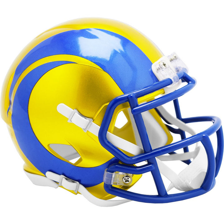 LA Rams Riddell Speed Mini Helmet - Flash