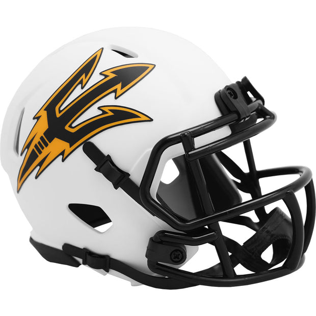 ASU Sun Devils White Lunar Eclipse Speed Mini Football Helmet