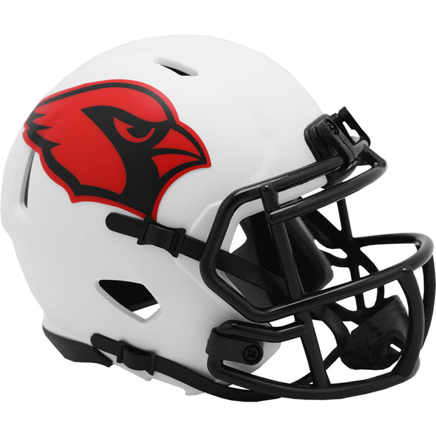 Arizona Cardinals Riddell White Lunar Eclipse Mini Football Helmet