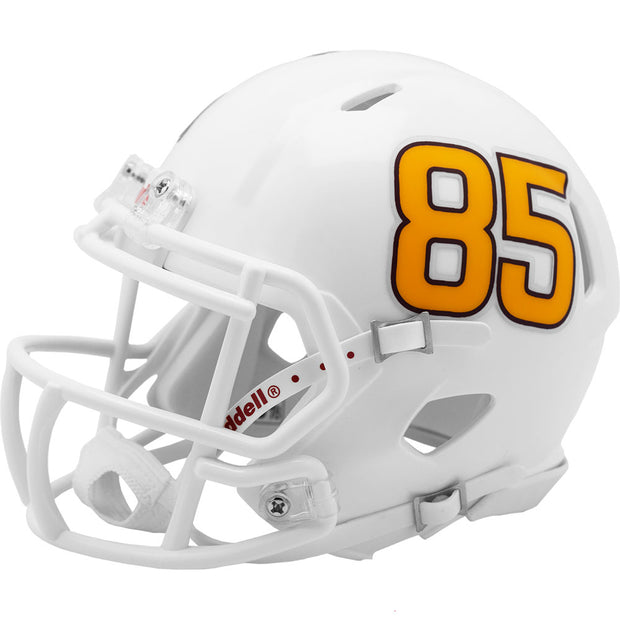 ASU Sun Devils White Metallic 85 Riddell Speed Mini Football Helmet