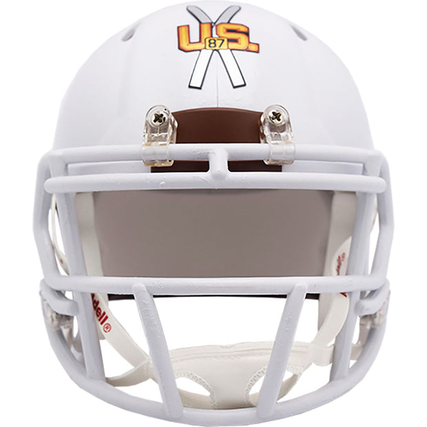 Army Black Knights Riddell Speed Mini Helmet - 10th MTN