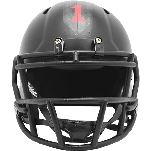 Army Black Knights 1 ID Riddell Speed Mini Football Helmet