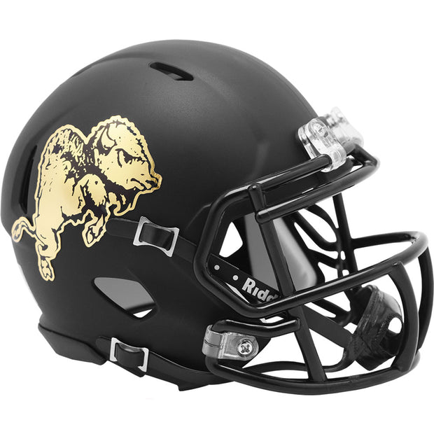 Colorado Buffaloes Chrome Riddell Speed Mini Football Helmet