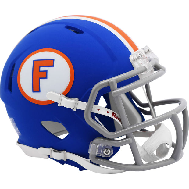 Florida Gators Blue Throwback Speed Mini Football Helmet
