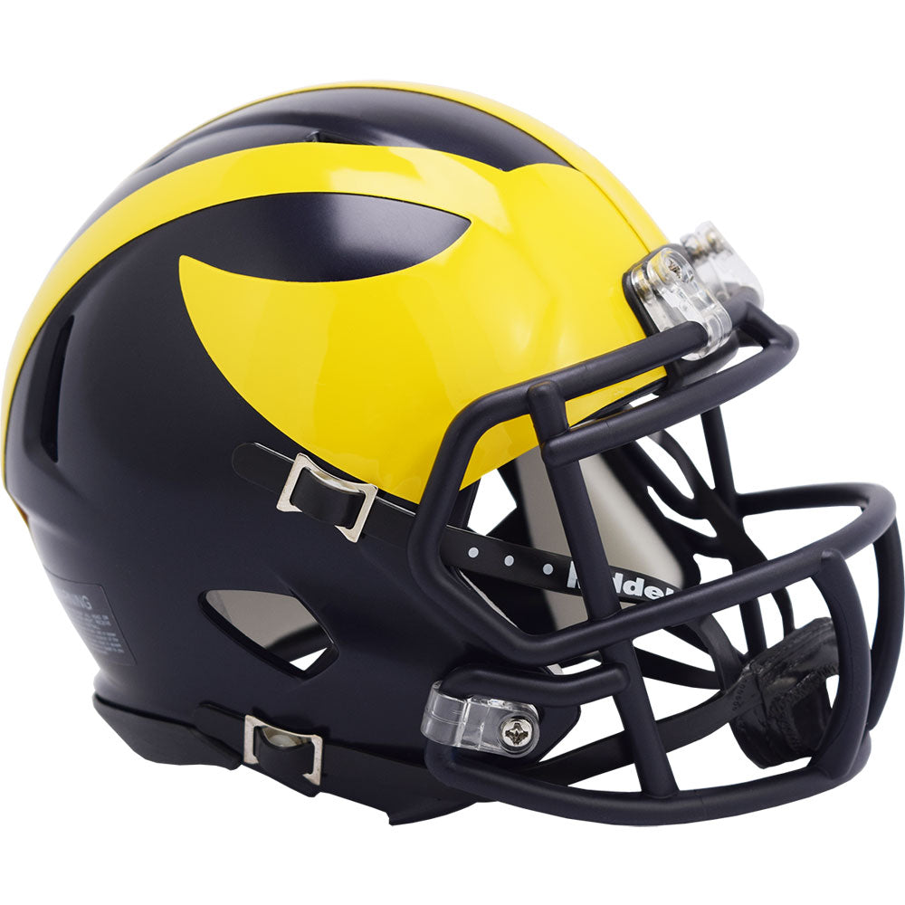 Michigan Wolverines Riddell Speed Mini Helmet