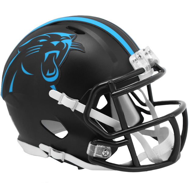 Carolina Panthers Black Alternate Mini Football Helmet