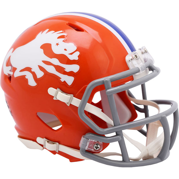 Denver Broncos 1966 Riddell Throwback Mini Football Helmet