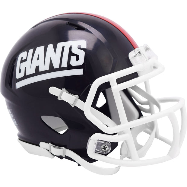 New York Giants Riddell Speed Mini Helmet - Throwback 1981-1999
