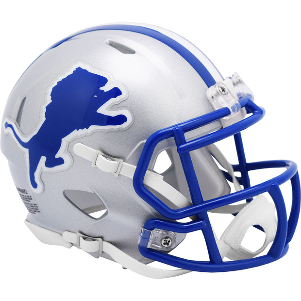 Detroit Lions Riddell Speed Mini Helmet - Throwback 1983-2002