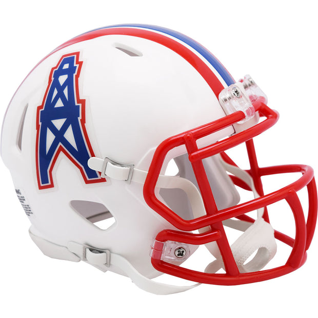 Houston Oilers Riddell Speed Mini Helmet - Throwback 1981-1998
