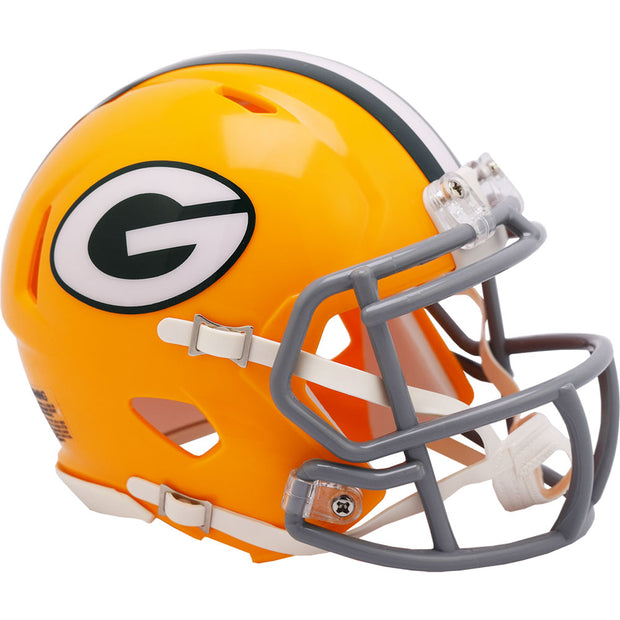 Green Bay Packers Riddell Speed Mini Helmet - Throwback 1961-1979