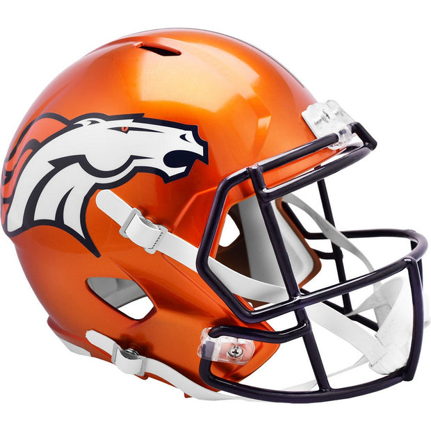 Denver Broncos Riddell Flash Replica Football Helmet