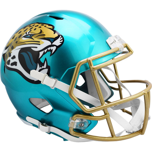 Jacksonville Jaguars Riddell Flash Replica Football Helmet
