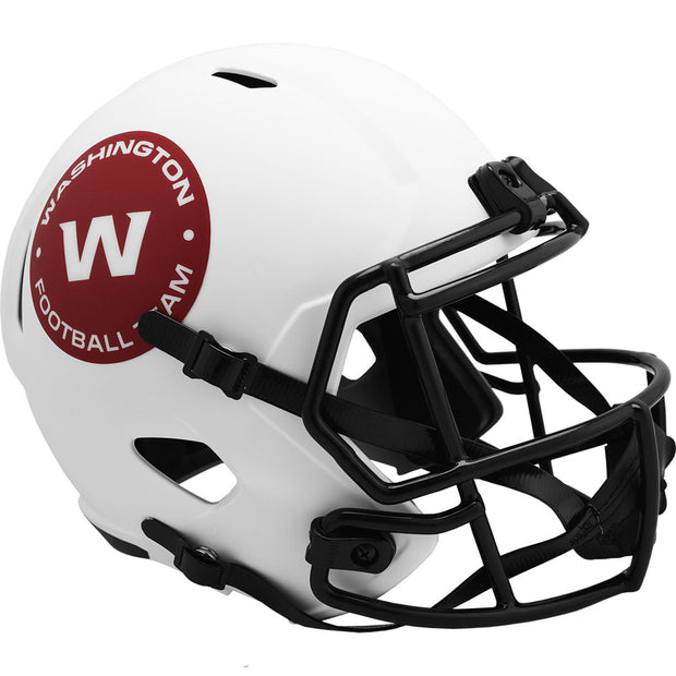 Washington Football Team Riddell White Lunar Eclipse Replica Football Helmet