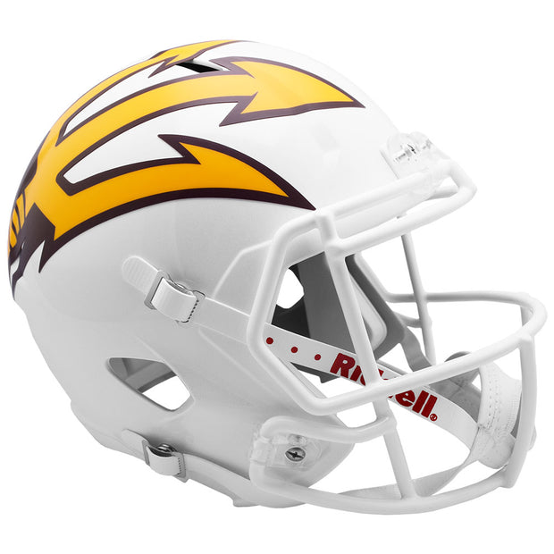 ASU Sun Devils White 85 Riddell Speed Full Size Replica Football Helmet
