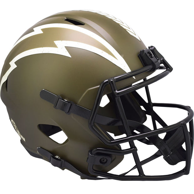 LA Chargers Riddell Salute To Service Replica Football Helmet