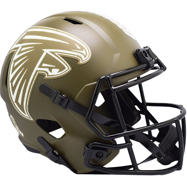 Atlanta Falcons Riddell Salute To Service Replica Football Helmet