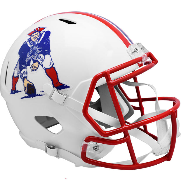 New England Patriots 1990-92 Riddell Throwback Replica Football Helmet