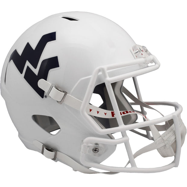 West Virginia Mountaineers Stars & Stripes Riddell Speed Full Size Replica Football Helmet