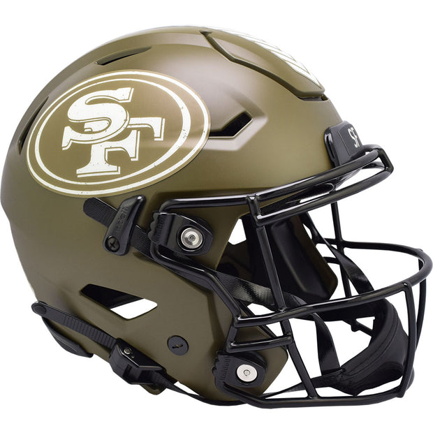 San Francisco 49ers Salute To Service SpeedFlex Authentic Helmet