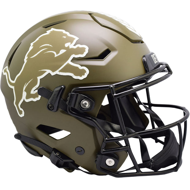 Detroit Lions Salute To Service SpeedFlex Authentic Helmet