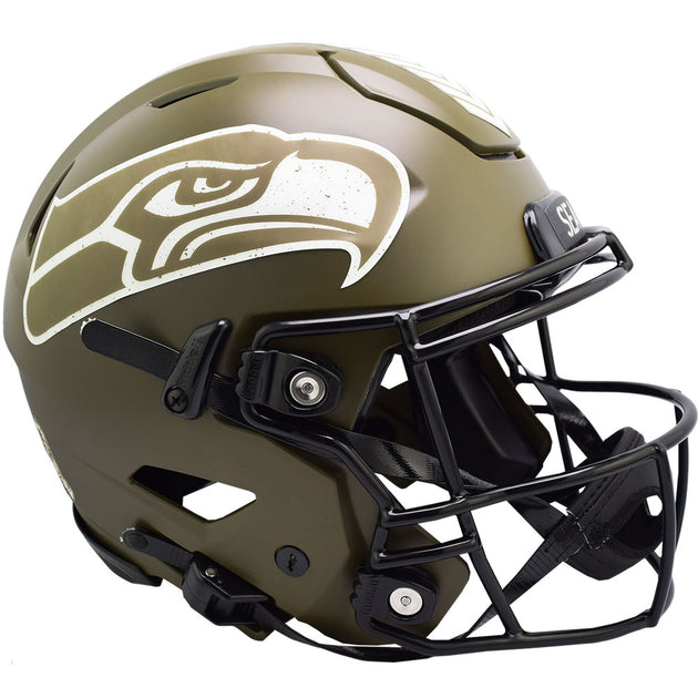 Seattle Seahawks Salute To Service SpeedFlex Authentic Helmet – The ...