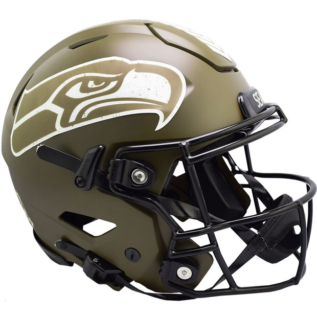 Seattle Seahawks Salute To Service SpeedFlex Authentic Helmet