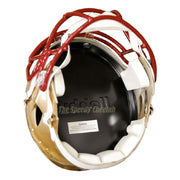 San Francisco 49ers 1996-08 Riddell Throwback Replica Football Helmet