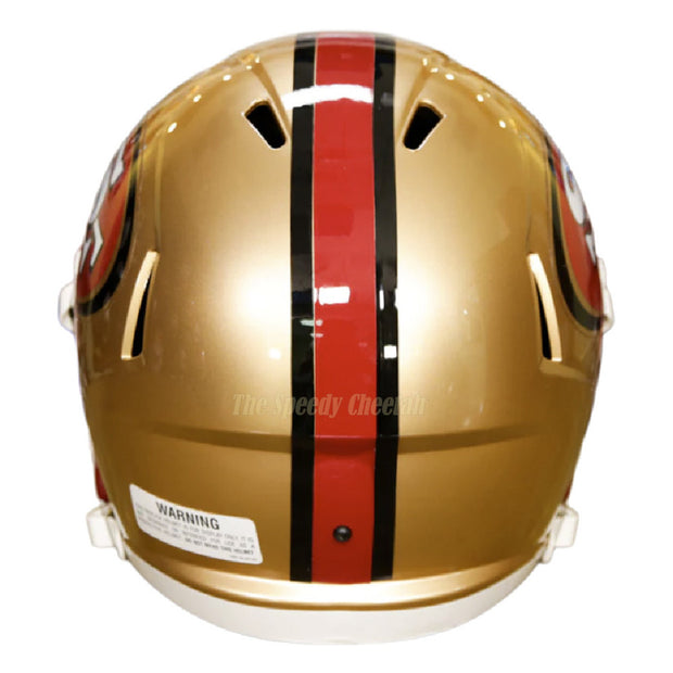 San Francisco 49ers 1996-08 Riddell Throwback Replica Football Helmet