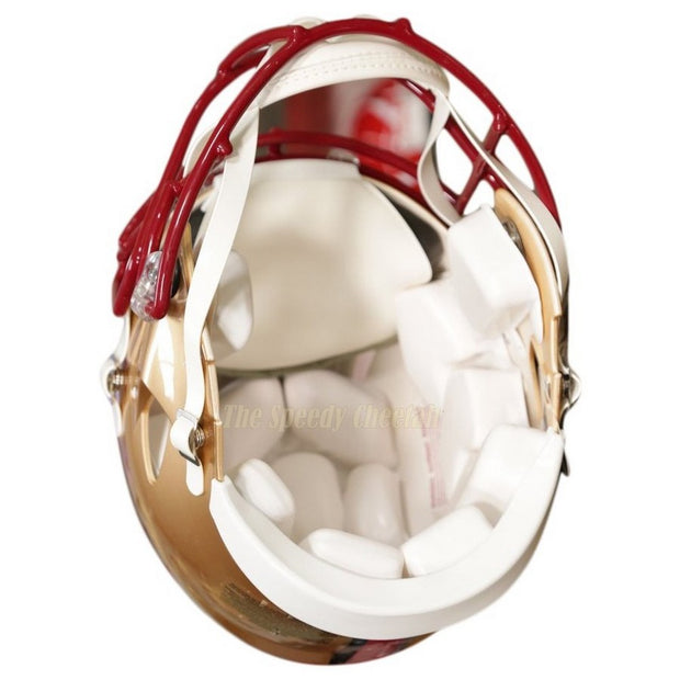 San Francisco 49ers 1996-08 Riddell Throwback Authentic Football Helmet