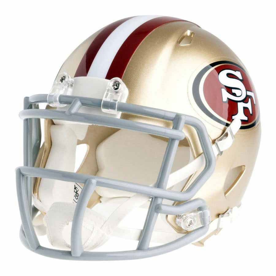 San francisco 49ers mini helmet sale