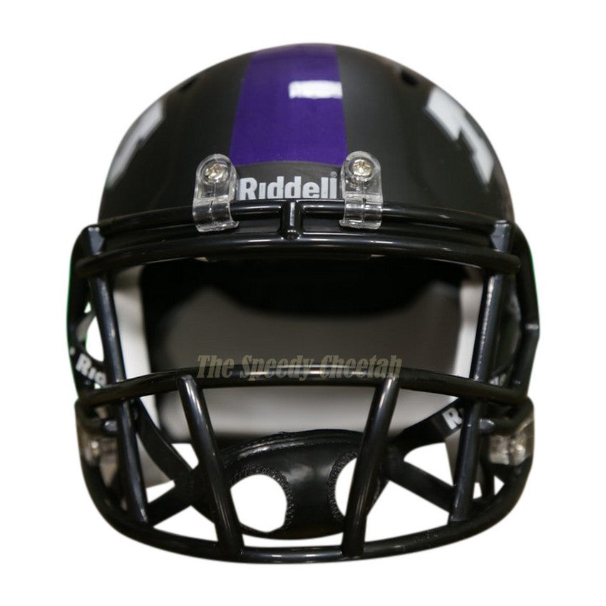 TCU Horned Frogs Riddell Speed Mini Helmet - Black
