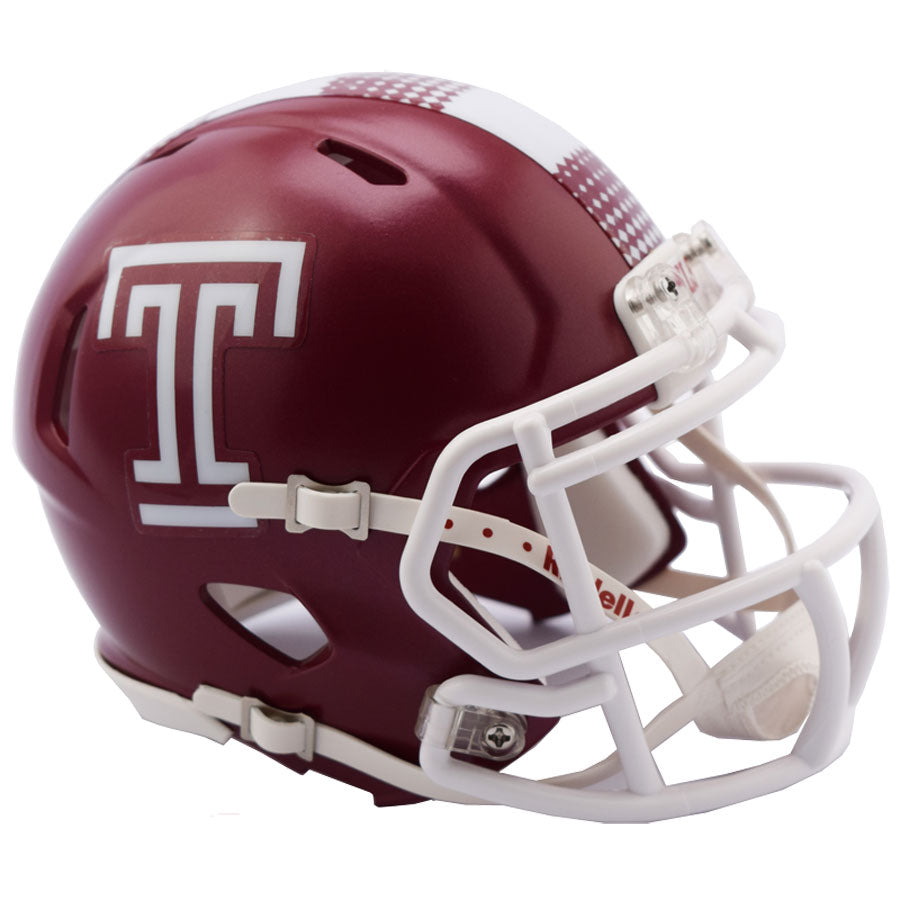 Temple Owls Riddell Speed Mini Helmet