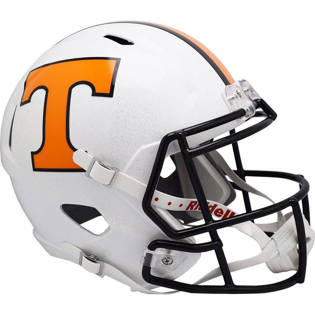 Tennessee Volunteers White Dark Mode Riddell Speed Full Size Replica Football Helmet