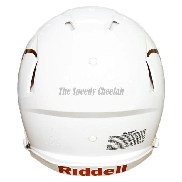 Texas Longhorns NCAA Riddell Revolution Speed Authentic Football Helmet - Full Size