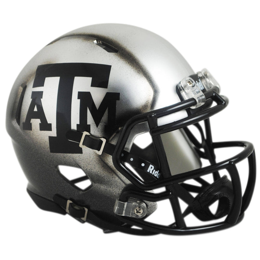 Texas a&m football helmet history discount