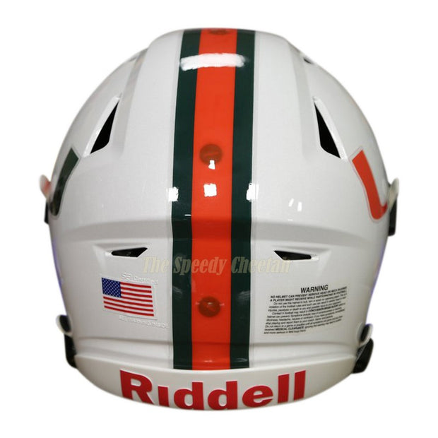 Miami Hurricanes SpeedFlex Authentic Football Helmet