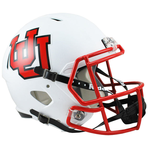 Utah Utes UU Riddell Speed Full Size Replica Football Helmet