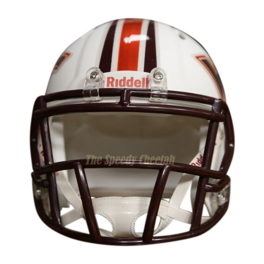 Virginia Tech Hokies Riddell Speed Mini Helmet - Matt White
