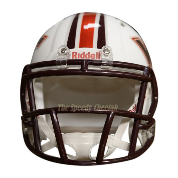 Virginia Tech Hokies Riddell Speed Mini Helmet - Matt White