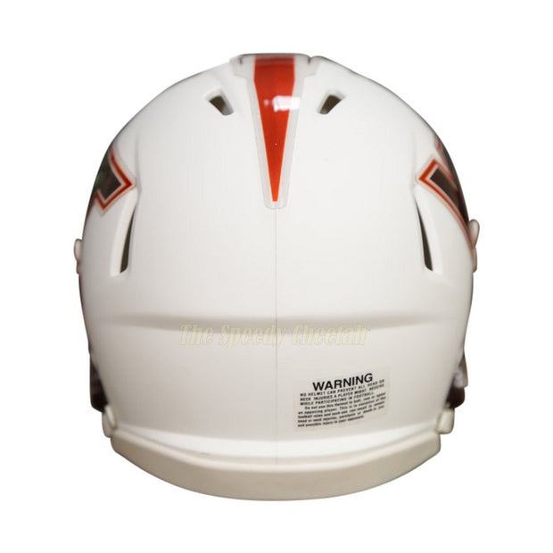 Virginia Tech Hokies White Riddell Speed Mini Football Helmet