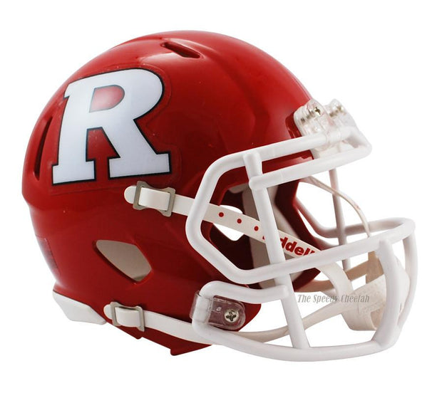 Rutgers Scarlet Knights Riddell Mini Speed Football Helmet