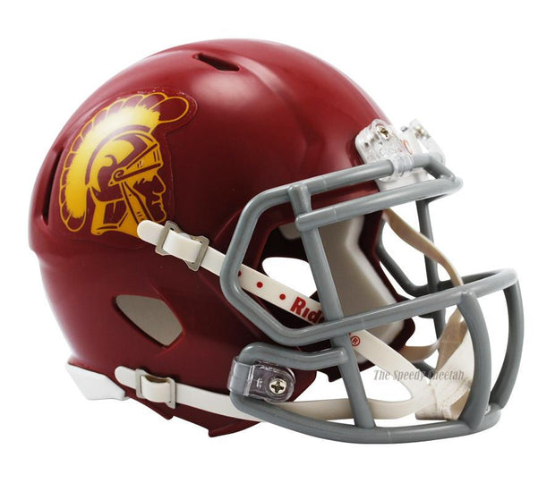 USC Trojans Riddell Mini Speed Football Helmet